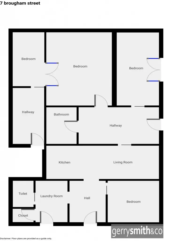 Floorplan of Homely house listing, 7 Brougham Street, Nhill VIC 3418