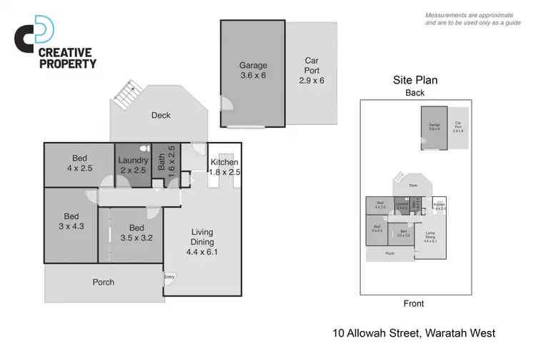 Floorplan of Homely house listing, 10 Allowah Street, Waratah West NSW 2298