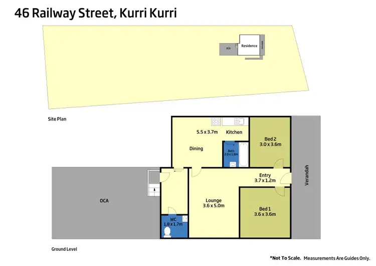 Floorplan of Homely house listing, 46 Railway Parade, Kurri Kurri NSW 2327