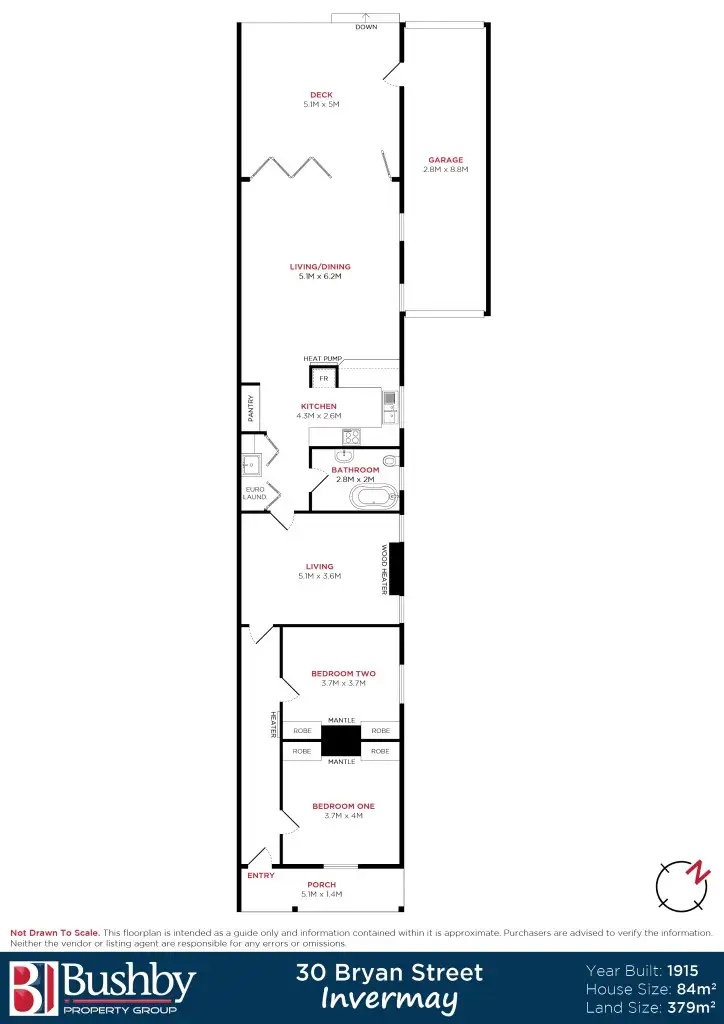 Floorplan of Homely house listing, 30 Bryan Street, Invermay TAS 7248