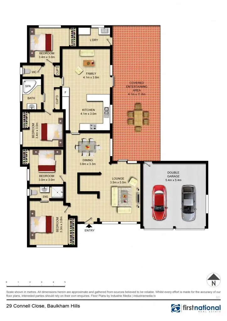 Floorplan of Homely house listing, 29 Connell Close, Baulkham Hills NSW 2153