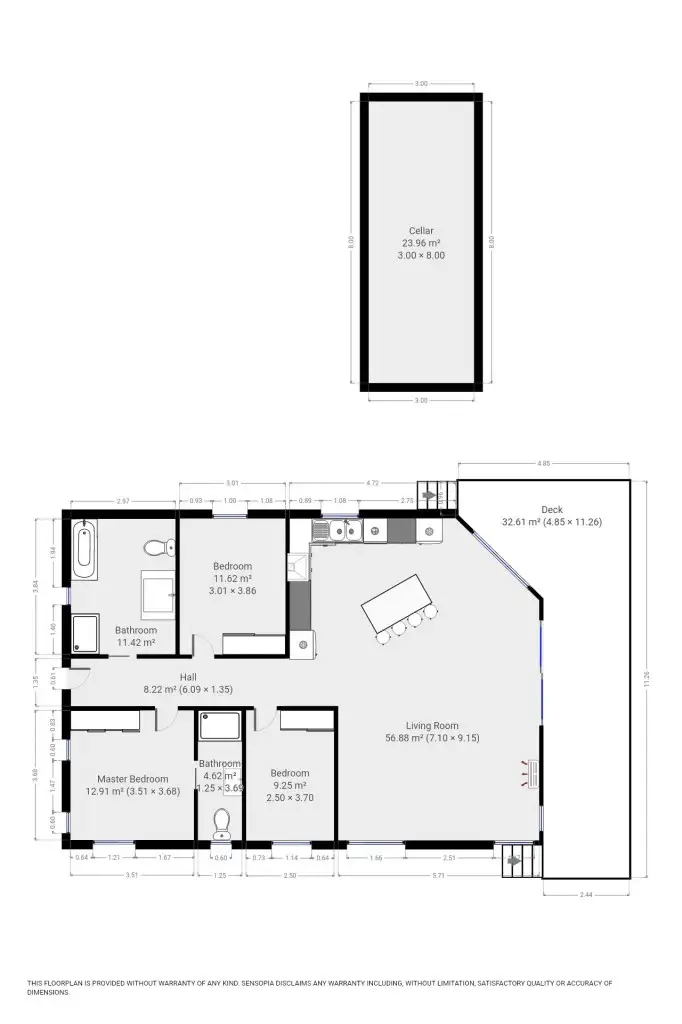 Floorplan of Homely house listing, 10 Tomarah Crescent, Devonport TAS 7310
