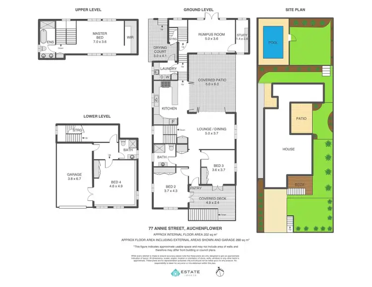 Floorplan of Homely house listing, 77 Annie Street, Auchenflower QLD 4066