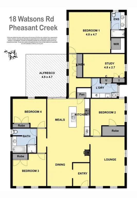 Floorplan of Homely house listing, 18 Watsons Road, Kinglake West VIC 3757