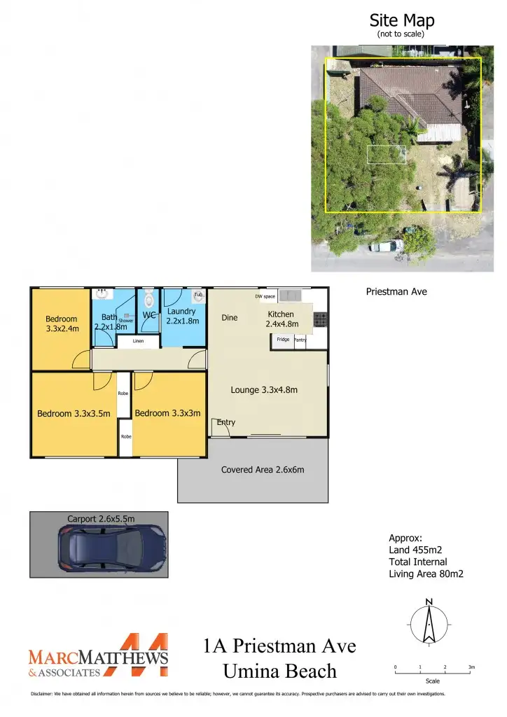 Floorplan of Homely house listing, 1A Priestman Avenue, Umina Beach NSW 2257