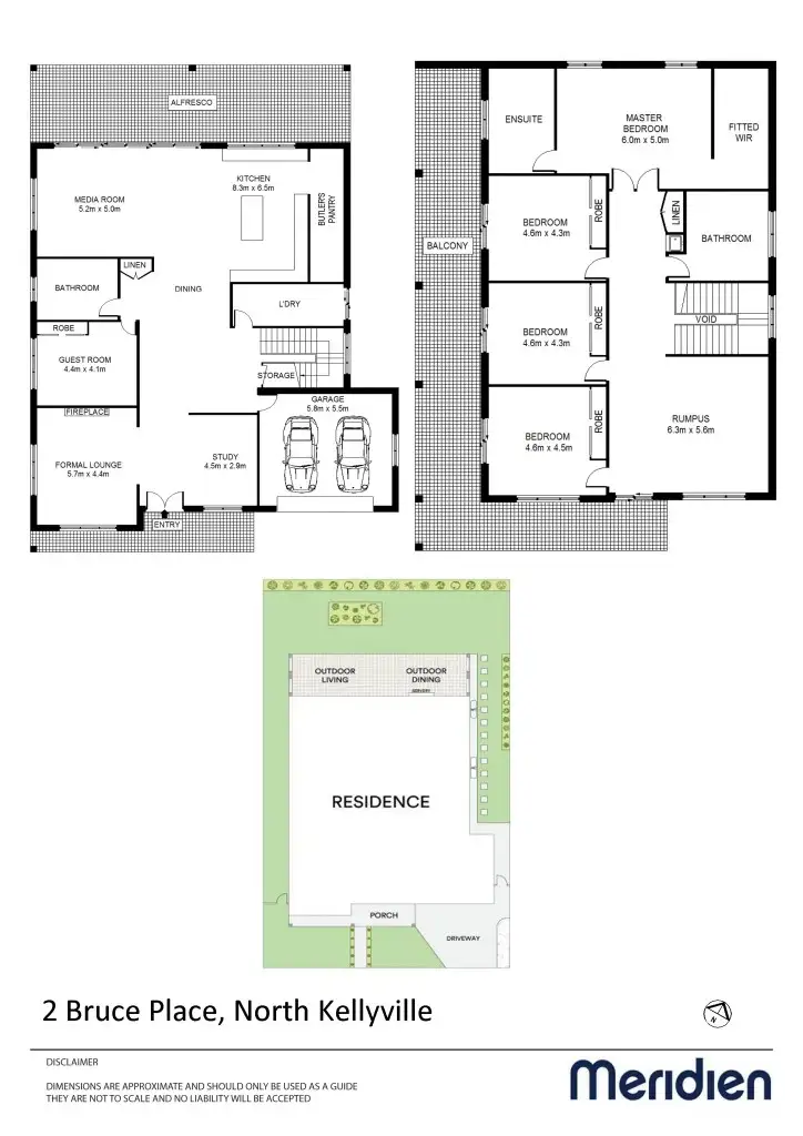 Floorplan of Homely house listing, 2 Bruce Place, North Kellyville NSW 2155