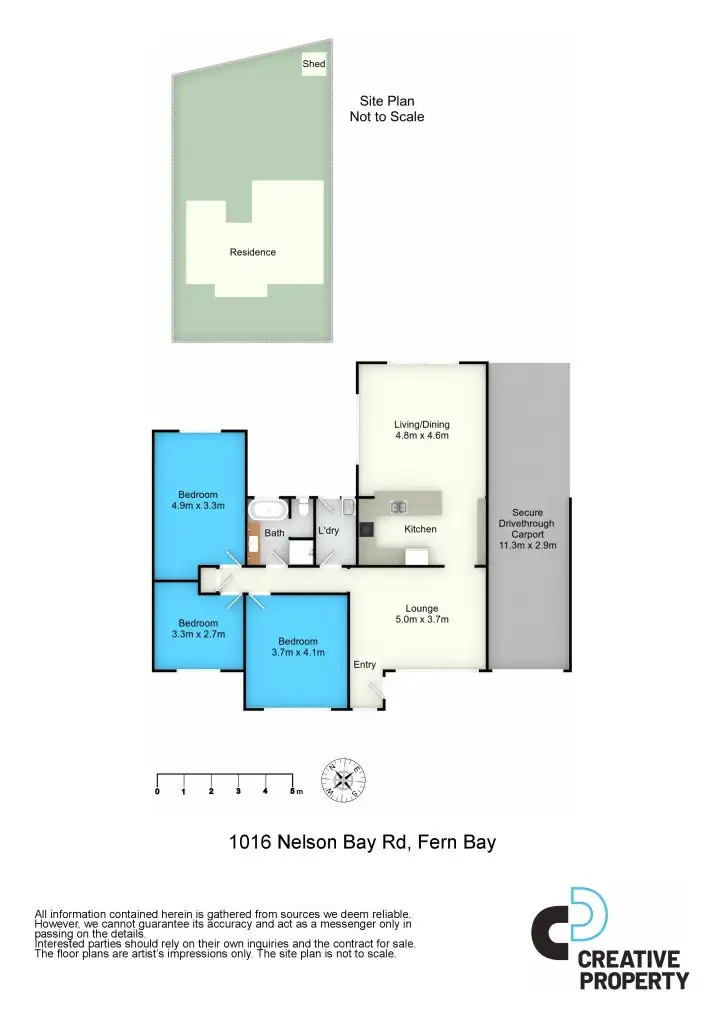 Floorplan of Homely house listing, 1016 Nelson Bay Road, Fern Bay NSW 2295