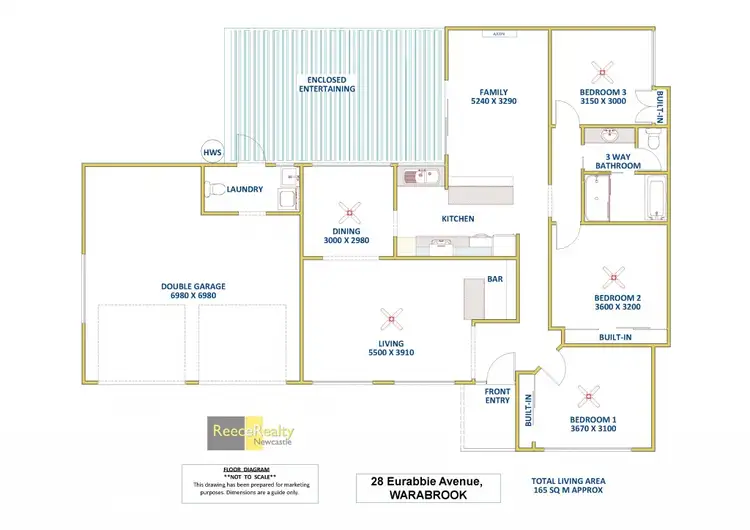 Floorplan of Homely house listing, 28 Eurabbie Avenue, Warabrook NSW 2304