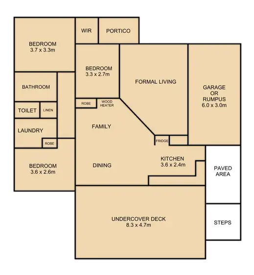 Floorplan of Homely house listing, 1 William Craig Drive, Rosenthal Heights QLD 4370