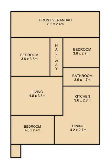 Floorplan of Homely house listing, 31 Wattle Avenue, Warwick QLD 4370