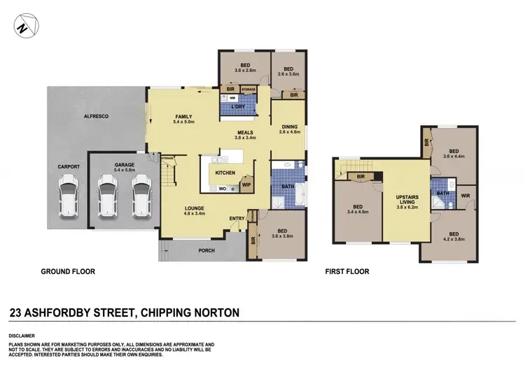 Floorplan of Homely house listing, 23 Ashfordby Street, Chipping Norton NSW 2170