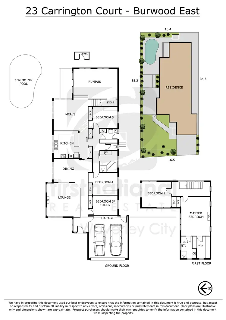 Floorplan of Homely house listing, 23 Carrington Court, Burwood East VIC 3151
