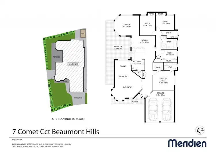 Floorplan of Homely house listing, 7 Comet Circuit, Beaumont Hills NSW 2155