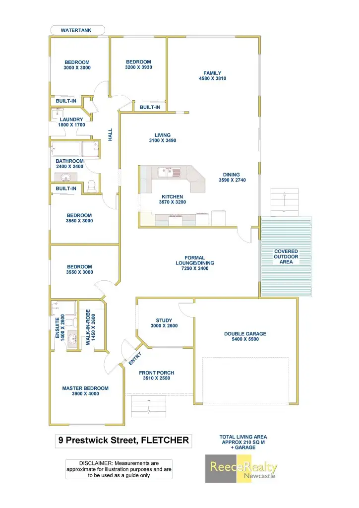 Floorplan of Homely house listing, 9 Prestwick Street, Fletcher NSW 2287