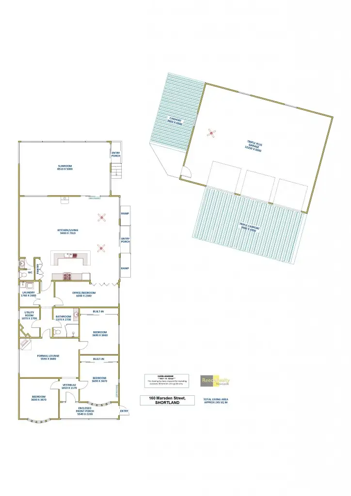 Floorplan of Homely house listing, 160 Marsden Street, Shortland NSW 2307