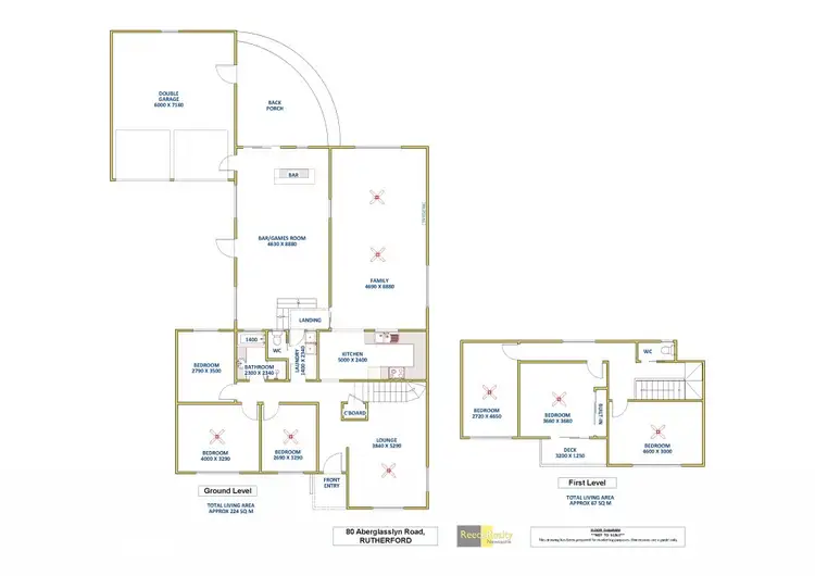 Floorplan of Homely house listing, 80 Aberglasslyn Road, Rutherford NSW 2320