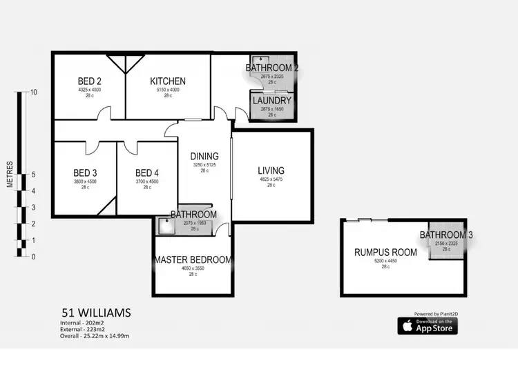 Floorplan of Homely house listing, 51 Williams Road, Wangaratta VIC 3677