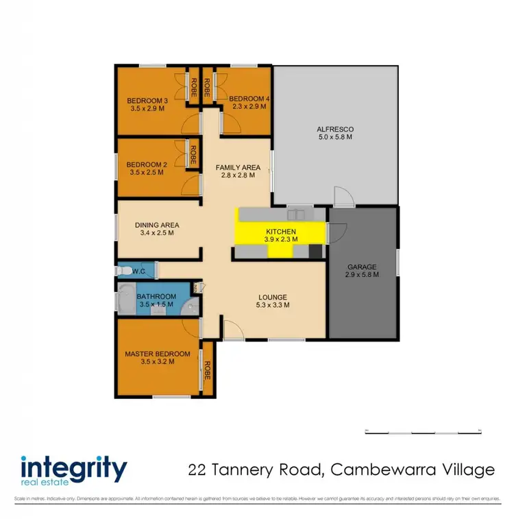 Floorplan of Homely house listing, 22 Tannery Road, Cambewarra Village NSW 2540