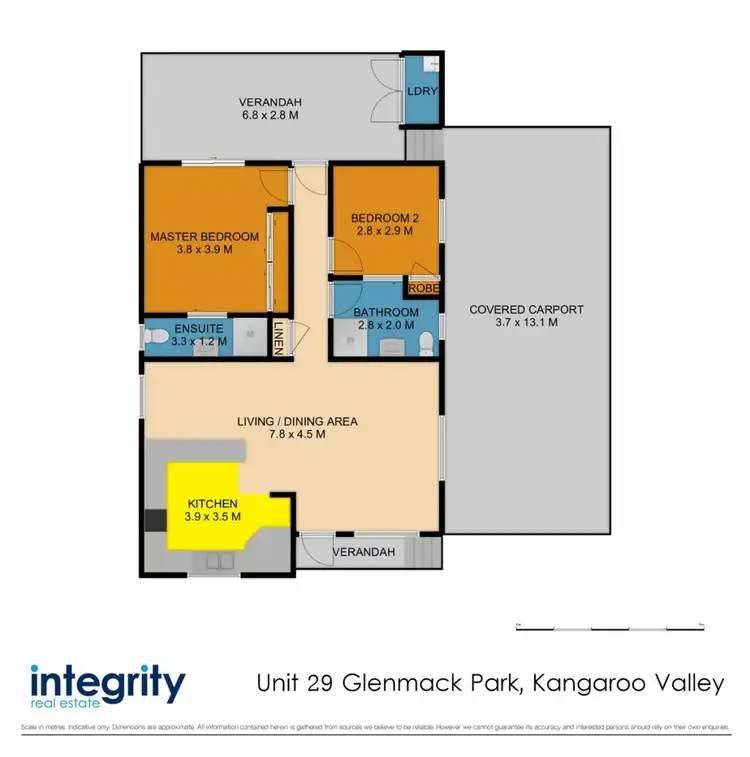 Floorplan of Homely unit listing, 29/215 Moss Vale Road, Kangaroo Valley NSW 2577