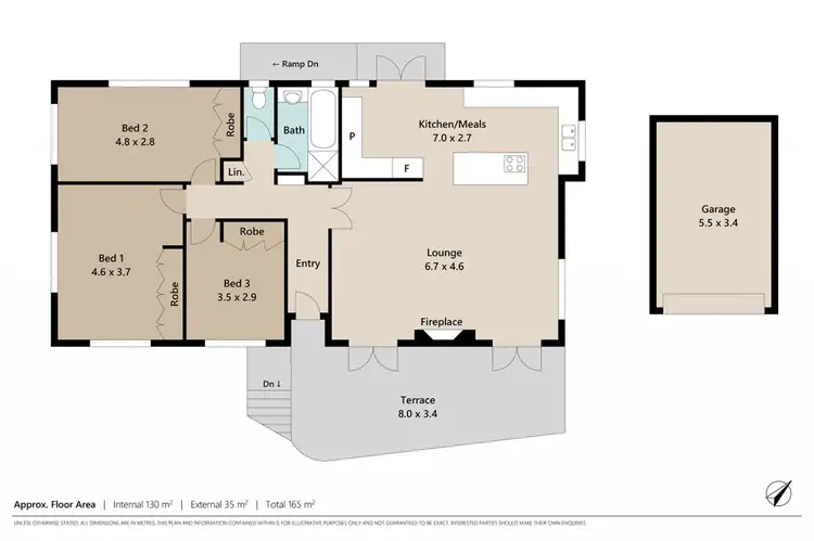Floorplan of Homely house listing, 44 Garfield Drive, Paddington QLD 4064