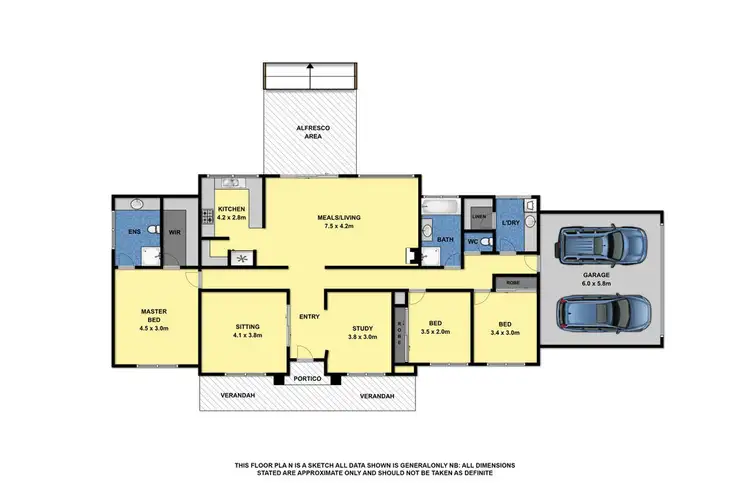 Floorplan of Homely rural property listing, 123 Main Street, Beeac VIC 3251