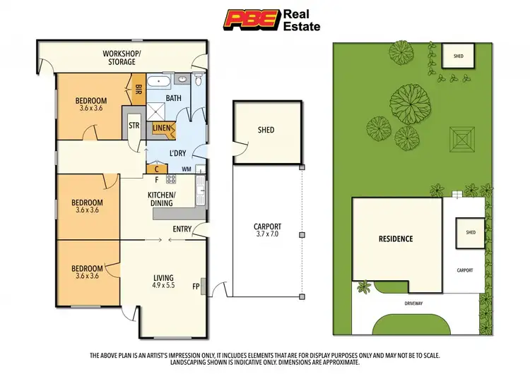 Floorplan of Homely house listing, 26 Merrin Crescent, Wonthaggi VIC 3995