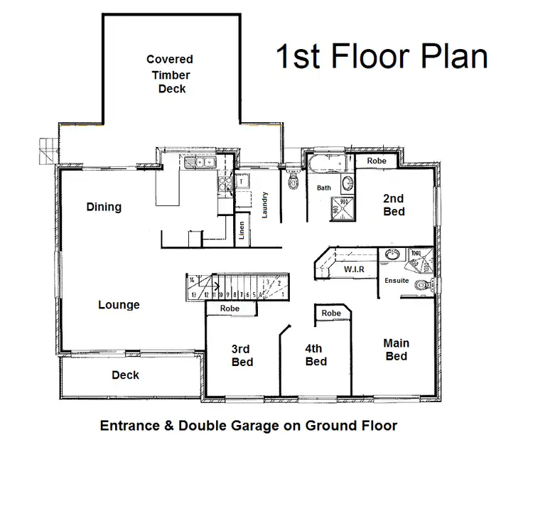 Floorplan of Homely house listing, 25 Bristol Circuit, Goonellabah NSW 2480