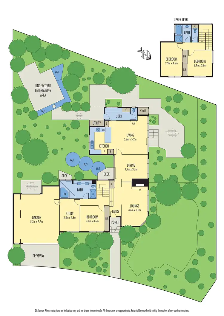 Floorplan of Homely house listing, 1 Kendall Close, Templestowe VIC 3106
