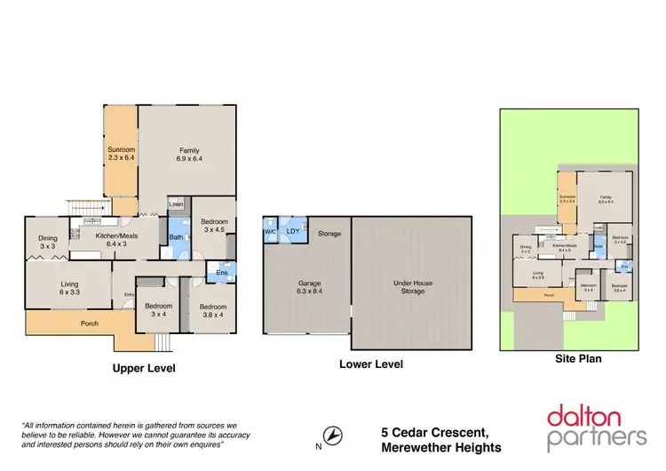 Floorplan of Homely house listing, 5 Cedar Crescent, Merewether Heights NSW 2291