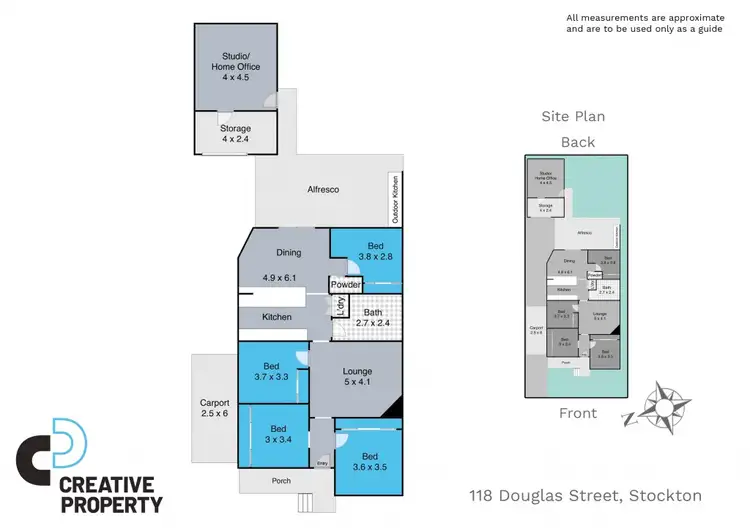 Floorplan of Homely house listing, 118 Douglas Street, Stockton NSW 2295