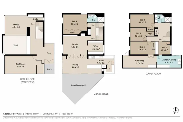 Floorplan of Homely house listing, 15 Perrott Street, Paddington QLD 4064