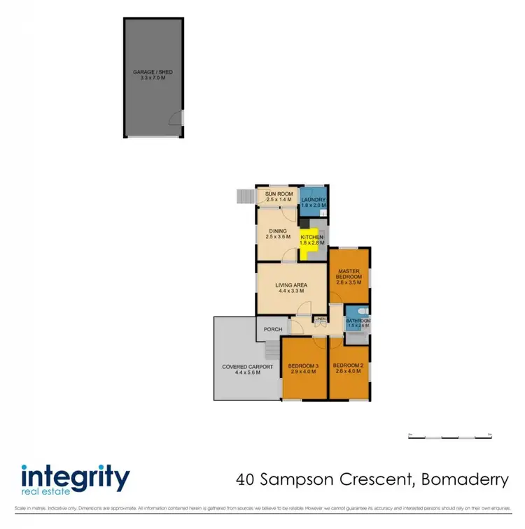 Floorplan of Homely house listing, 40 Sampson Crescent, Bomaderry NSW 2541
