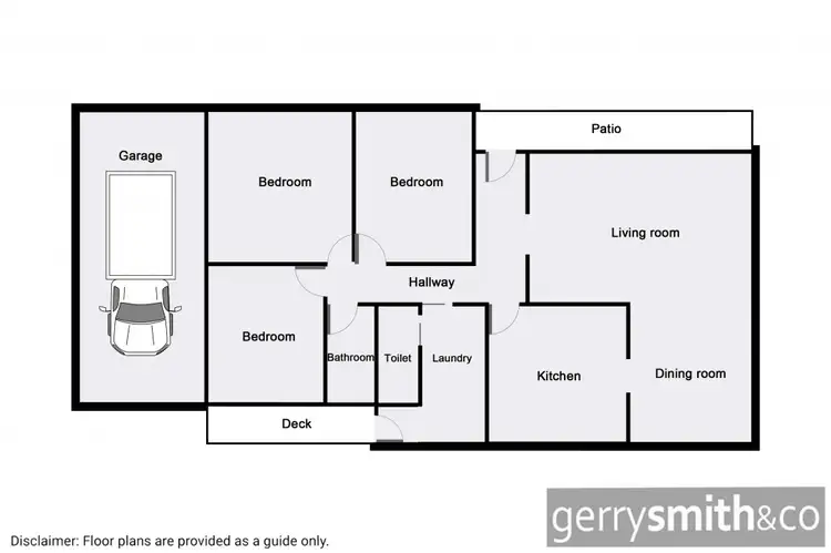 Floorplan of Homely house listing, 745 Walsh's Road,, Mckenzie Creek VIC 3401