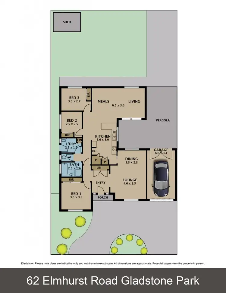 Floorplan of Homely house listing, 62 Elmhurst Road, Gladstone Park VIC 3043