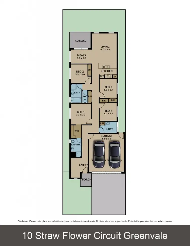 Floorplan of Homely house listing, 10 Straw Flower Circuit, Greenvale VIC 3059