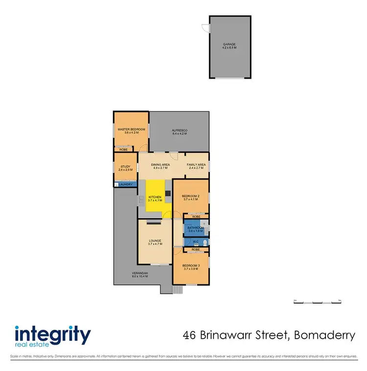 Floorplan of Homely house listing, 46 Brinawarr Street, Bomaderry NSW 2541