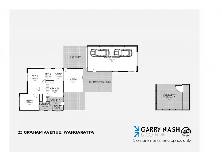 Floorplan of Homely house listing, 33 Graham Avenue, Wangaratta VIC 3677