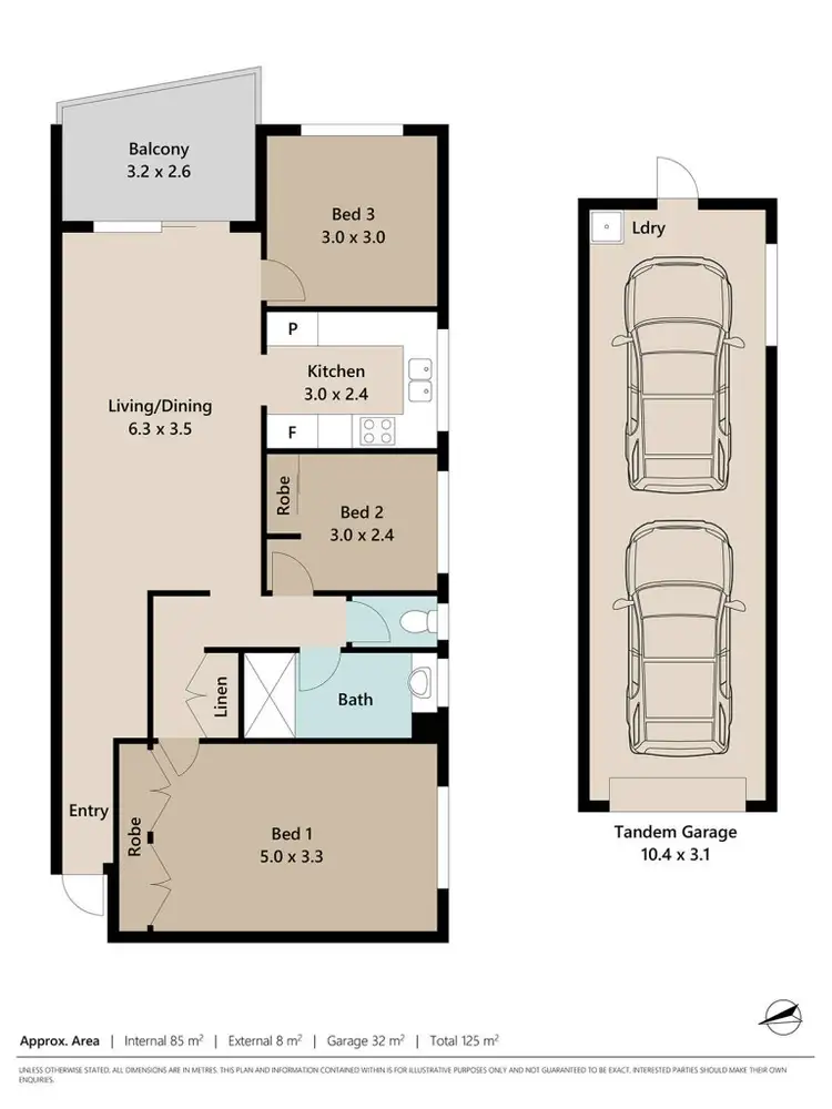 Floorplan of Homely unit listing, 1/117 Clarence Road, Indooroopilly QLD 4068