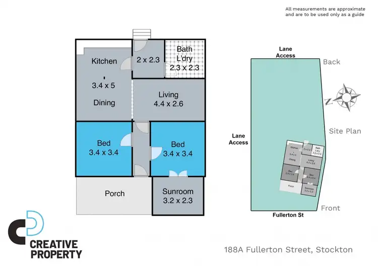 Floorplan of Homely house listing, 188A Fullerton Street, Stockton NSW 2295