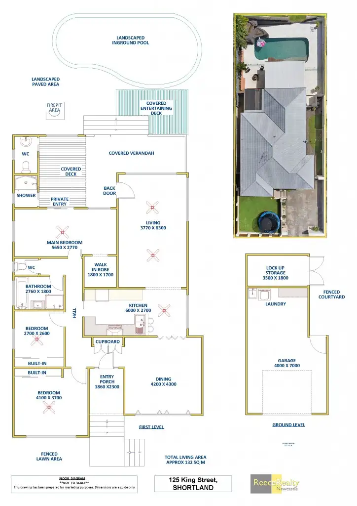 Floorplan of Homely house listing, 125 King Street, Shortland NSW 2307
