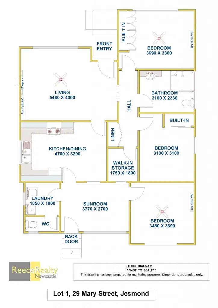 Floorplan of Homely house listing, LOT 1, 29 Mary Street, Jesmond NSW 2299