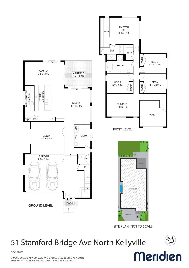 Floorplan of Homely house listing, 51 Stamford Bridge Ave, North Kellyville NSW 2155