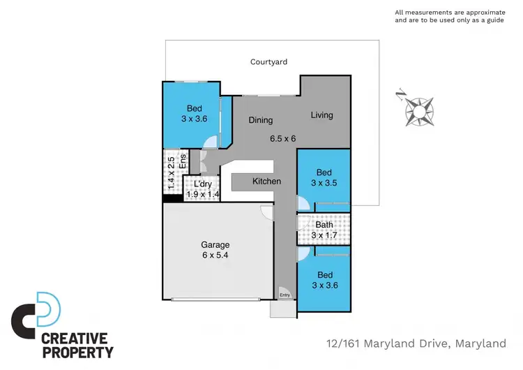 Floorplan of Homely house listing, 12/161 Maryland Drive, Maryland NSW 2287