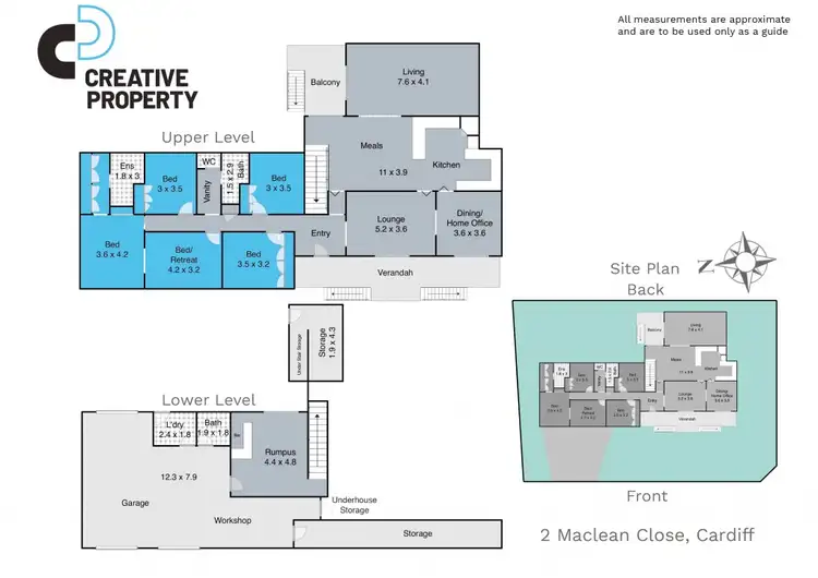 Floorplan of Homely house listing, 2 Maclean Close, Cardiff NSW 2285
