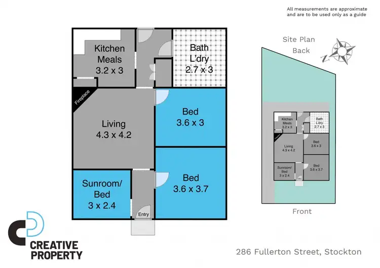 Floorplan of Homely house listing, 286 Fullerton Street, Stockton NSW 2295
