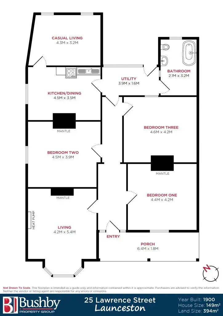 Floorplan of Homely house listing, 25 Lawrence Street, Launceston TAS 7250