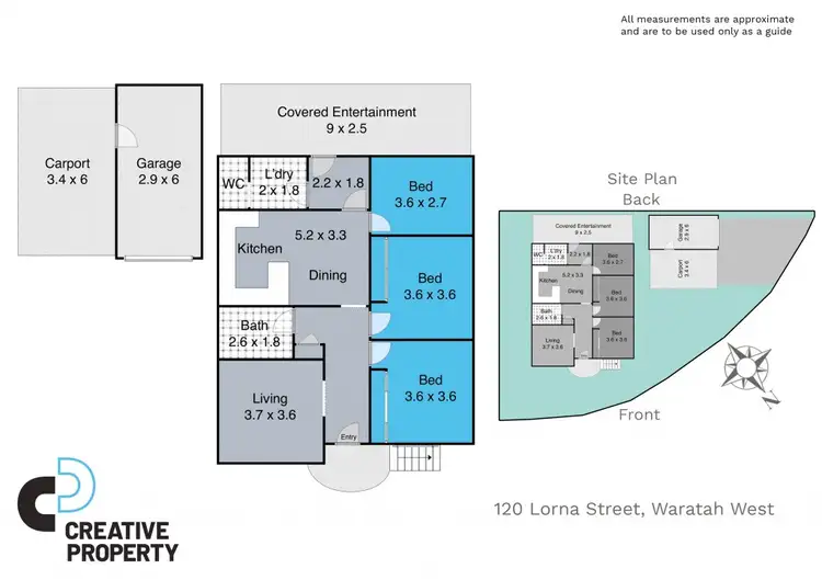 Floorplan of Homely house listing, 120 Lorna Street, Waratah West NSW 2298