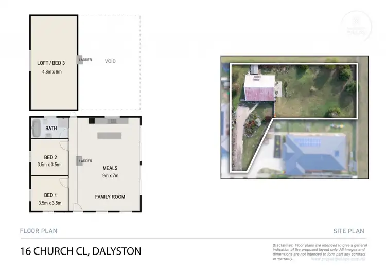 Floorplan of Homely house listing, 16 Church Close, Dalyston VIC 3992