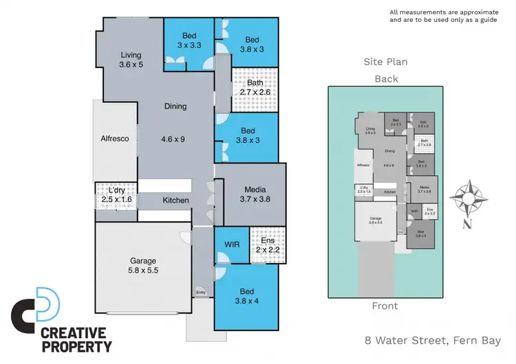 Floorplan of Homely house listing, 8 Water Street, Fern Bay NSW 2295