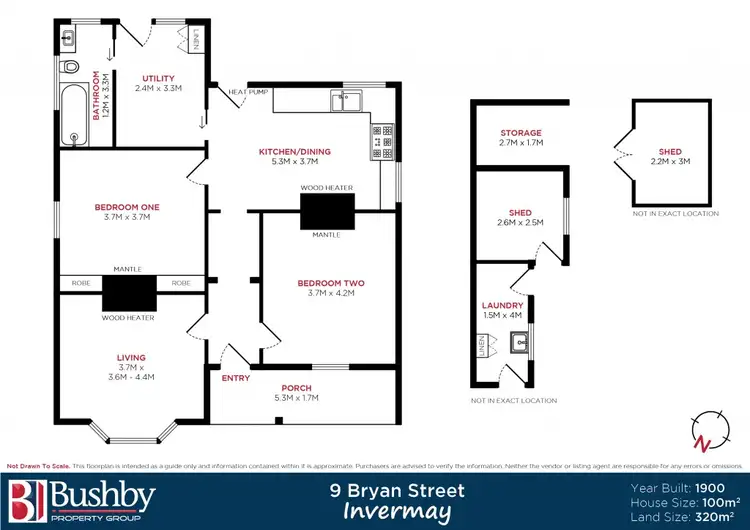 Floorplan of Homely house listing, 9 Bryan Street, Invermay TAS 7248